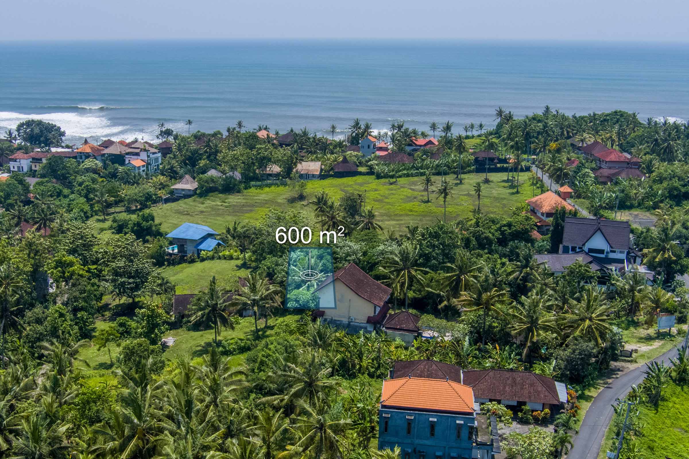 600sqm land in close proximity to the beach in balian west bali for sale rent 6A