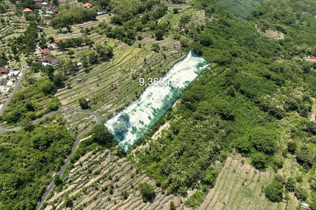 expansive 9360 sqm ocean and mountain view land in nusa penida 6