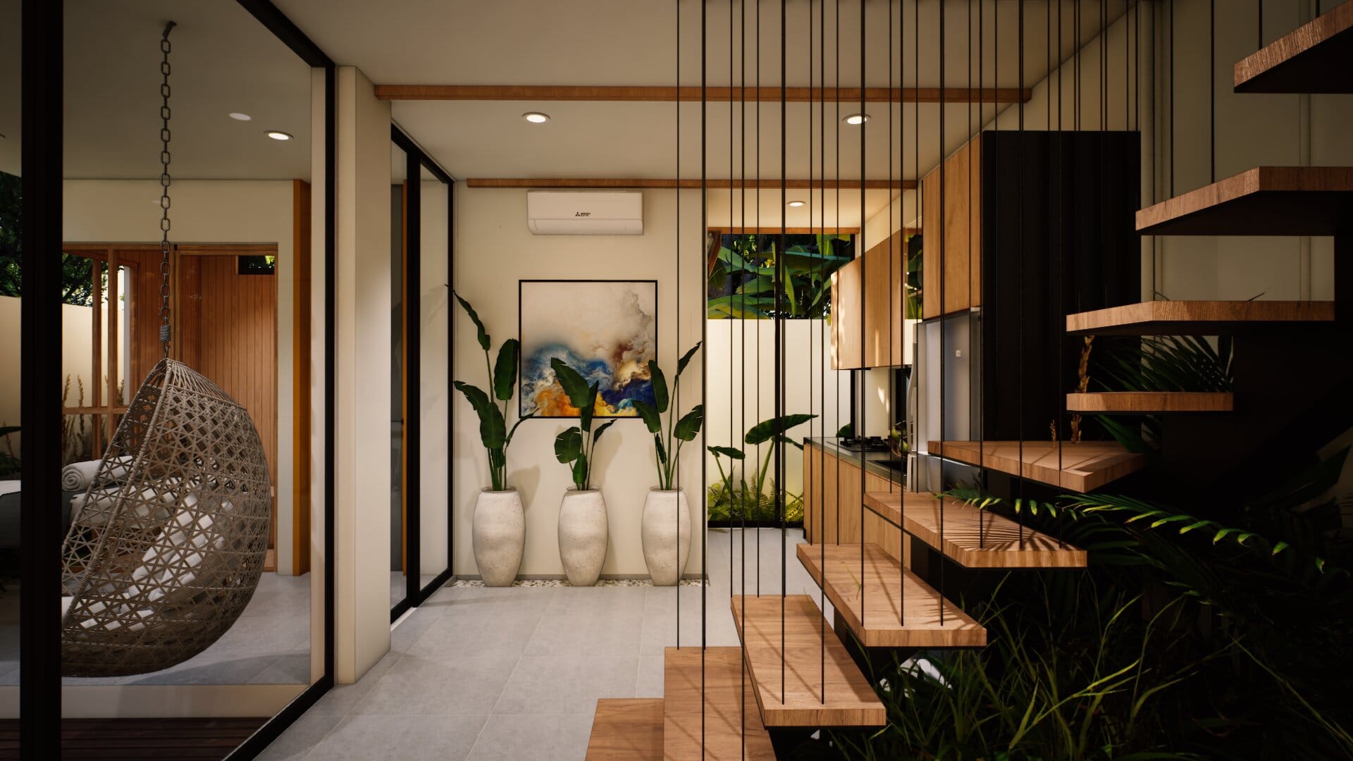 8. Kitchen view 3