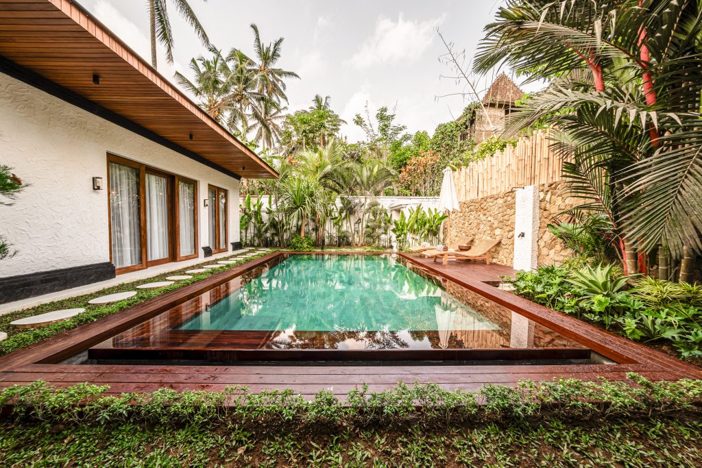 Luxury 3 Bedroom Jungle Villa for Sale in Ubud Bali | Pink Zone Leasehold Investment Property