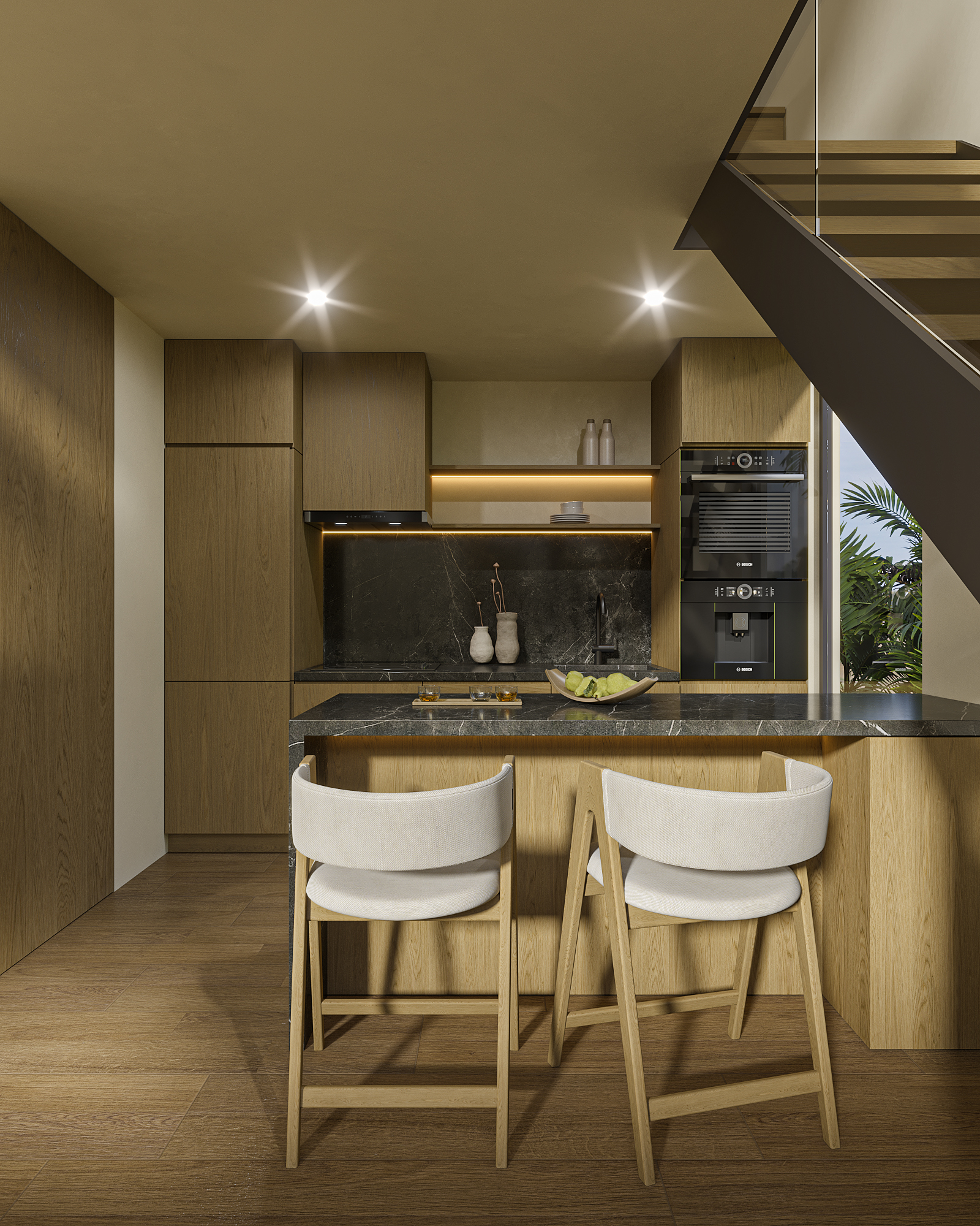 loft kitchen