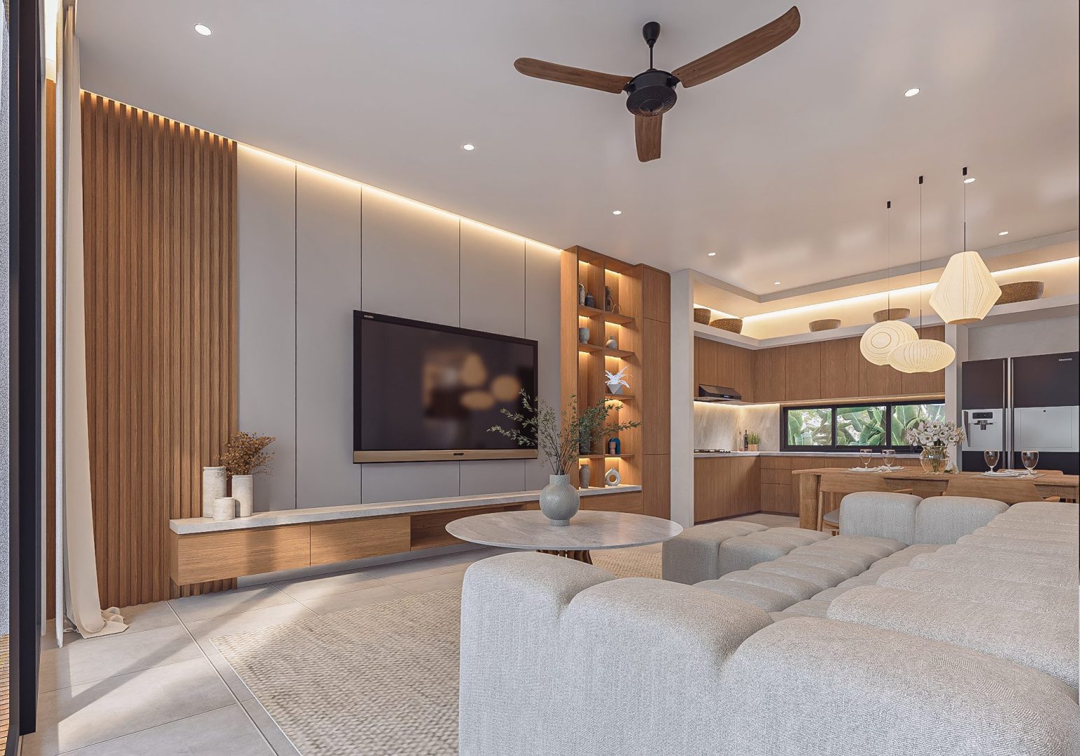 Amari Villas Stage II Living Room 1