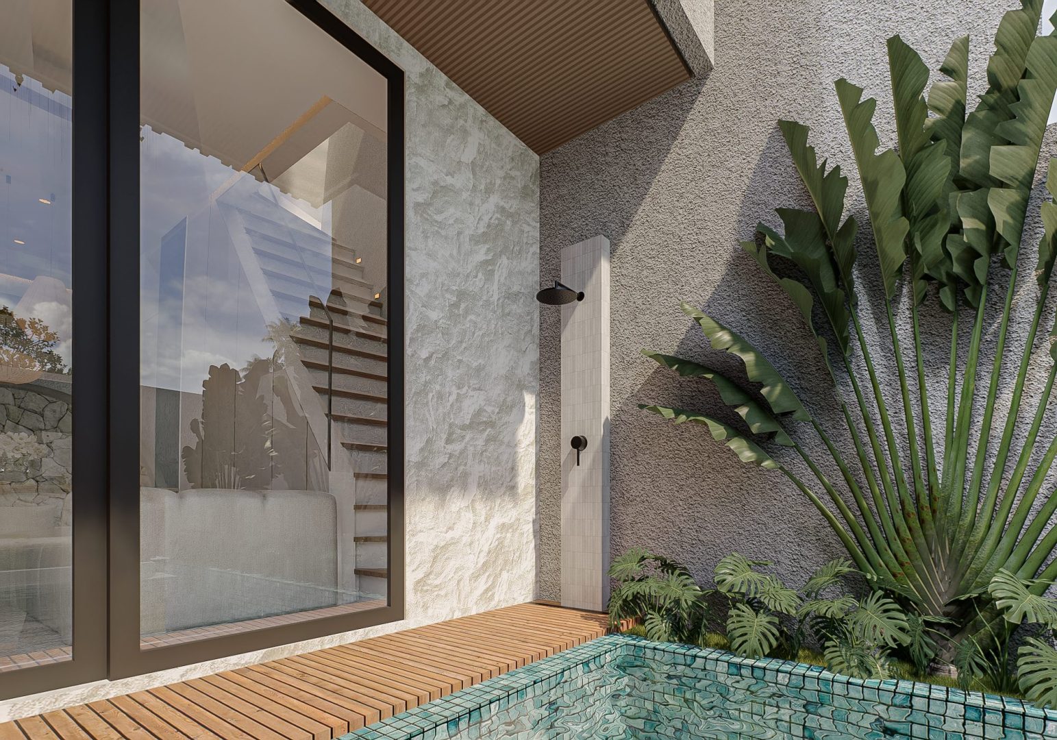Amari Villas Stage II Outdoor Shower